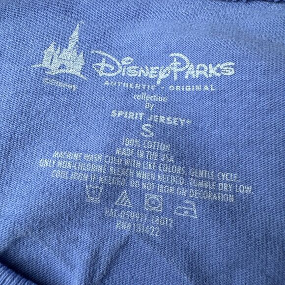 Disneyland Resort Spirit Jersey Womens Small Purple Oversized Long Sleeve Shirt - Picture 4 of 11